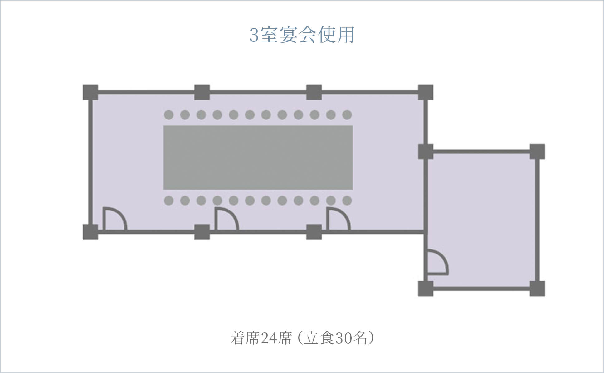 1室宴会